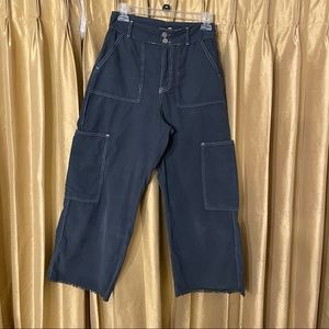 Casual corduroy cargo pants